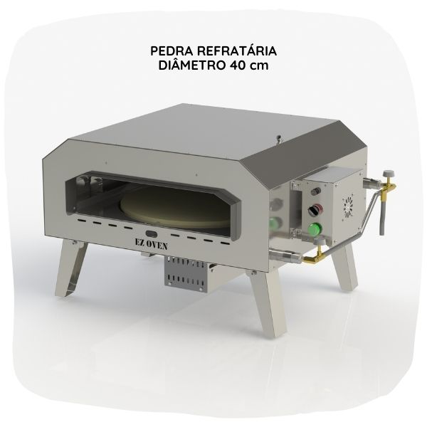 EZ Oven 40 Duo Spin Rotante + Pá de Montagem Inox - Imagem 4